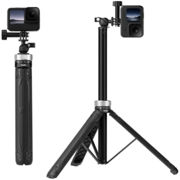 TELESIN 360° pašportretu statīvs GoPro ar lodes st