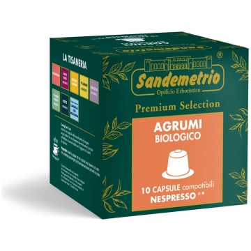 Capsules Sandemetrio Infusion Goût Agrumes comp. N