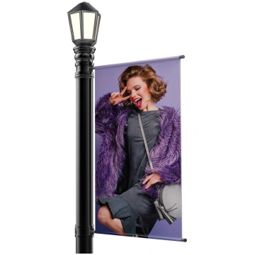 Street Banner karogs - vienpusējs 73-cm 100-cm