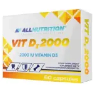 Vitamīns D3 2000 / VIT D3 2000 - 60 kapsulas Allnu