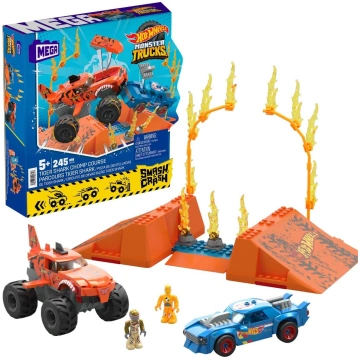 MEGA Hot Wheels izjaucamais briesmonauto Tīģerhaiz