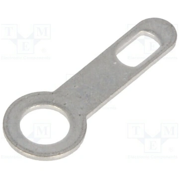 Tip: solder lug ring; 0.5mm; M3; Ø: 3.2mm; screw; 