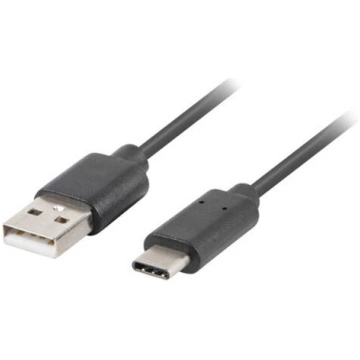 Lanberg USB-C to USB-A2.0 Cable Black QC 3.0, 1.8