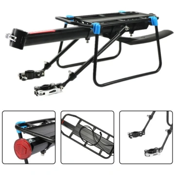 Quick Release Adjustable Bike Bicycle Cargo Rack B