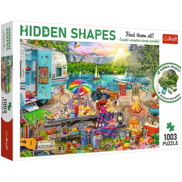 Trefl Puzzle Hidden Shapes Motorhome Trip 1003 Pie