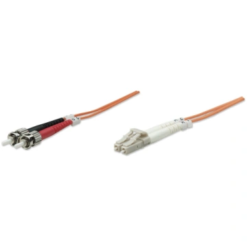Intellinet Fibre Optic Patch Cable, Duplex, Multim