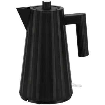 Alessi Plisse elektriskā tējkanna, melna, 1,7L