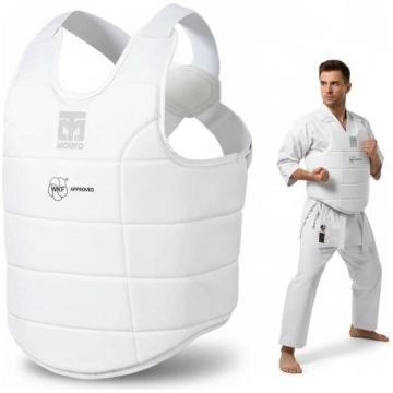 Vīriešu elast??gs rumpja aizsargs Karate WKF | MOO