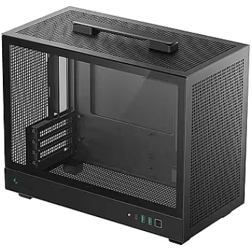 DeepCool CH160 PLUS, Tempered Glass, Black (R-CH16