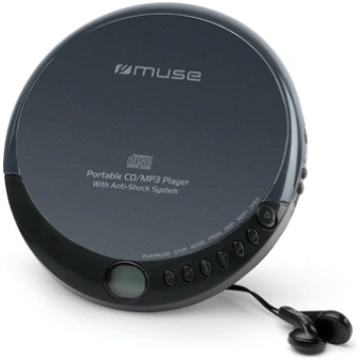 Muse Portable CD/MP3 Player with Anti-Shock | M-90