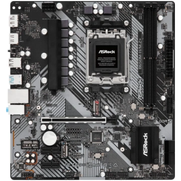 Mātesplate ASRock B650M-H/M.2+ AM5 AMD B650 2x DDR