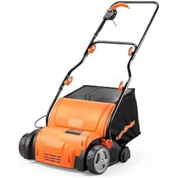 LawnMaster 1350 W zāliena skarifikators Zāles grāb