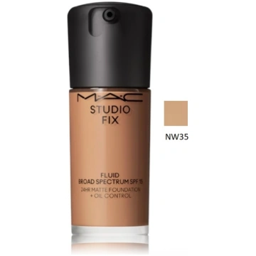 MAC Studio Fix Fluid SPF 15 matēts grima pamats - 