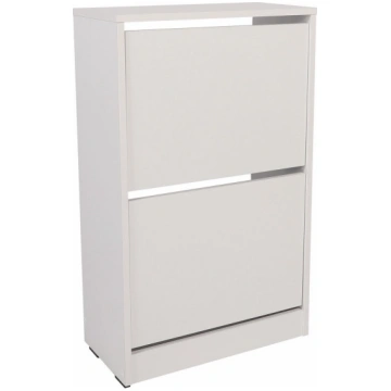 Apavu skapis Kalune Design SHC-320-BB-1, balta krā