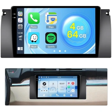 Roinvou 4+64G Android 15 auto radio BMW X5 E53 E39