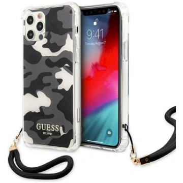 Guess GUHCP12MKSARBK Camo Collection Aizsargapvalk