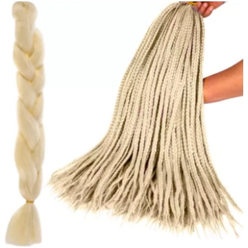 Kanekalons Sintētiskās Afro Bizes Frizūrām 60cm, B