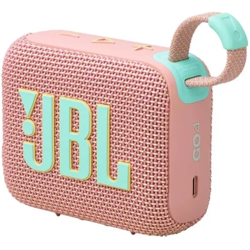 Portatīvais skaļrunis JBL Go 4, IP67, rozā krāsā