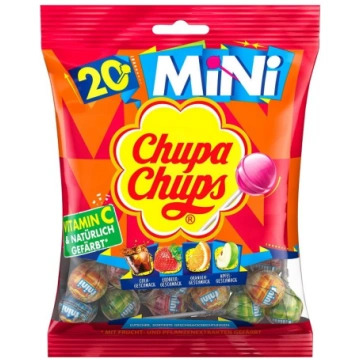 Ledenes CHUPA CHUPS mini, maisiņā, 120g (450-08079