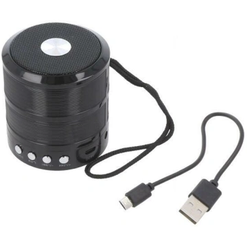 Speaker; black; microSD,USB B micro; 100Hz÷20kHz; 