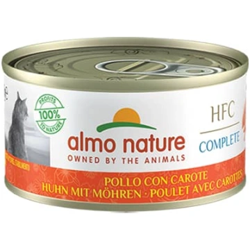 Almo Nature Cat HFC Chicken & Carrot konservi kaķi