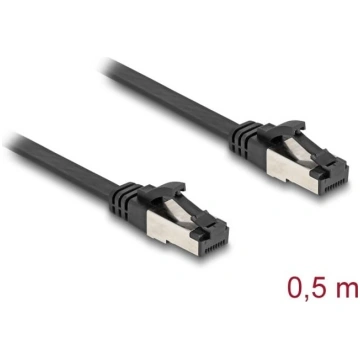 Delock RJ45 Flat Patch Cable plug to plug Cat.8.1
