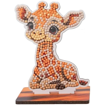 CRYSTAL ART Žirafes savvaļas dabas draugu komplekt