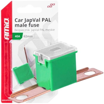 Drošinātāji Car JapVal PAL male fuses 62mm 40A AMI