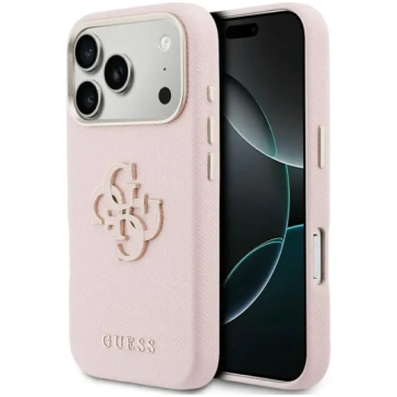 GUESS FW Resin Logo phone case for iPhone 17 Pro M
