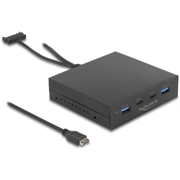 DELOCK 3.5 USB" 3.2 Gen 2 Front Panel 2 x USB-C + 