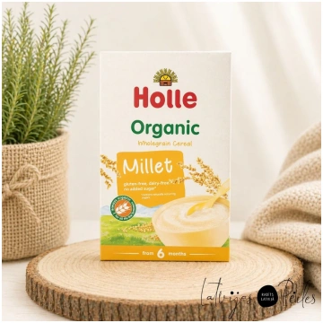 Holle bioloģiska pilngraudu prosas putra, zīdaiņie