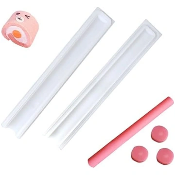 DIY Long Tube Foam Deserts Mould Silikona pelējuma