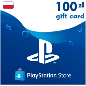 PSN karte 100 PLN (Polija) - PlayStation dāvanu ka