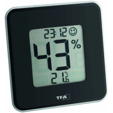 Digitālais termohigrometrs TFA stils 30.5021, meln