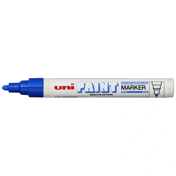 Uni Paint Marker Bullet Tip PX20 Blue Box 12