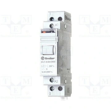 Relay: installation; bistable,impulse; NO x2; Ucoi