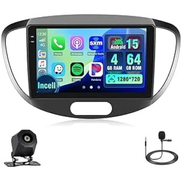 4 + 64G Android auto radio ar ekrānu Hyundai I10 2