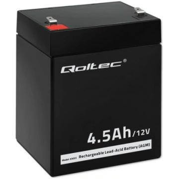 12V 4.5Ah akumulators :: AGM :: 12 Volti, 4.5 ampē
