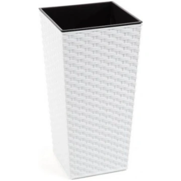 Puķu pods FINEZJA rattan balts 300x300 59001190557