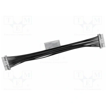 Socket; PIN: 10; Inom: 3A; compression; 2mm; Plati