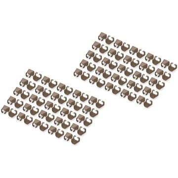 DIGITUS Color clips for Patch cable, Brown | Digit