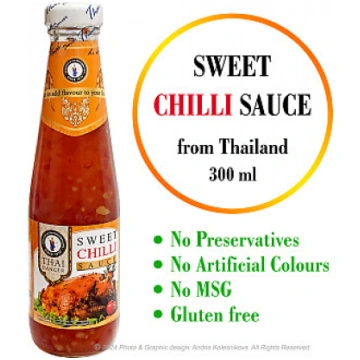 THAI DANCER Sweet Chilli Sauce 300ml Mērce