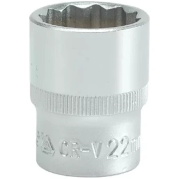 Uzgriežņu muciņa 1/2 12kant 22mm