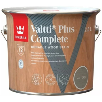 Krāsa TIKKURILA VALTTI PLUS COMPLETE Pelēka (Ash G