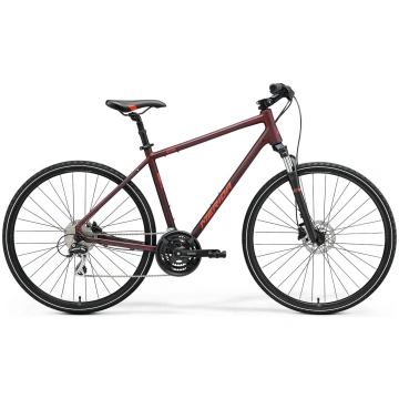 Velosipēds Merida CROSSWAY 20 matt burgundy red : 