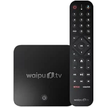 waipu.tv Box | Includes Remote Control with Lighti