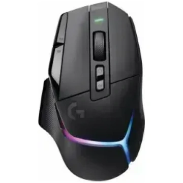 Logitech G502 X Plus bezvadu spēļu pele – melna