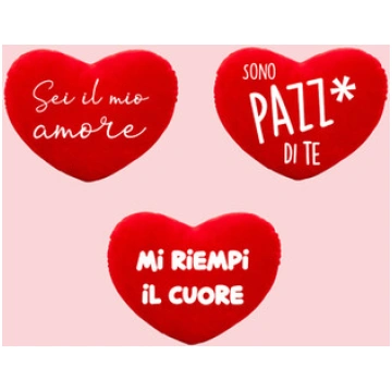 CUSCINO CUORE 28cm