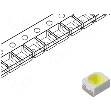 LED | white | SMD | PLCC2 | 1.515÷3.03lm | 450÷112
