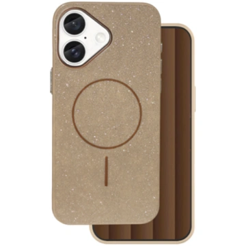 Mocco Glitter Thin Mag Back Case for Apple iPhone 